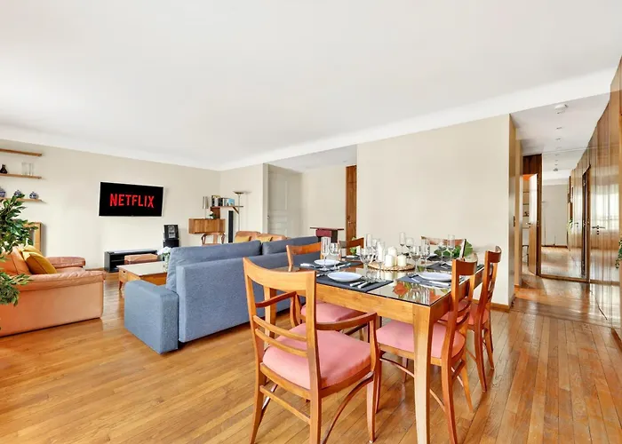 Quartier Arc De Triomphe 2 Bedroom With Netflix * Paris
